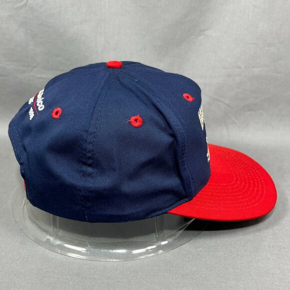 Vtg Brickyard 400 NASCAR Snapback Hat Cap Logo 7 Indianapolis AC Delco Mens 90s - Picture 5 of 12